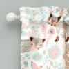 Kids' Pixie Fox Room Darkening Window Curtain Panels Gray/Pink - Lush Décor -Barbie Store GUEST 001791a7 ac61 482a bfc3 b94389200e6a