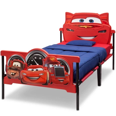Twin Disney Pixar Cars Plastic 3D Bed - Delta Children 6 Twin Disney Pixar Cars Plastic 3D Bed - Delta Children - Image 4