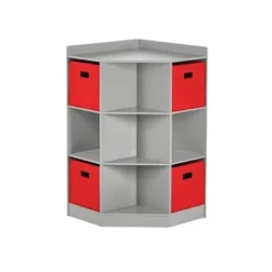5pc Kids' Corner Cabinet Set With 4 Bins Set - RiverRidge Home -Barbie Store GUEST 0184e15b 1408 4e84 b953 1c81d576dc7c