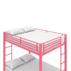Full Over Full Celine Metal Bunk Bed - Room & Joy -Barbie Store GUEST 03ef1b0c bed4 4304 8a96 a2f611af483c