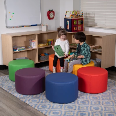Emma And Oliver Soft Seating Flexible Circle For Classrooms - 12" Seat Height 5 Emma And Oliver Soft Seating Flexible Circle For Classrooms - 12" Seat Height - Image 3