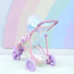Olivia's Little World Baby Doll Jogging Stroller Buggy Iridescent Color OL-00016 -Barbie Store GUEST 05bcd2ce 8b03 4708 8ea7 af4248532b67