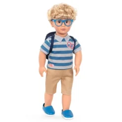 Our Generation 18" Boy Doll With School Bag - Leo -Barbie Store GUEST 069b9308 3ffa 4c0c acb4 ff8a55e74b0d