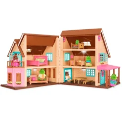 Li'l Woodzeez Toy House With Furniture 20pc - Honeysuckle Hillside Cottage -Barbie Store GUEST 06d4ef66 7914 4457 9868 a06f18f44619