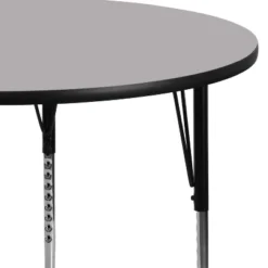 Flash Furniture 48'' Round Thermal Laminate Activity Table - Standard Height Adjustable Legs -Barbie Store GUEST 0a770e22 5adb 4701 a061 da8ccd838047