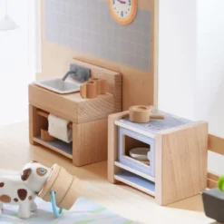 HABA Little Friends Kitchen Room Set - Wooden Dollhouse Furniture For 4" Bendy Dolls 7 HABA Little Friends Kitchen Room Set - Wooden Dollhouse Furniture For 4" Bendy Dolls -Barbie Store GUEST 0bec8137 3549 44ef 9639 d377e19f6e28