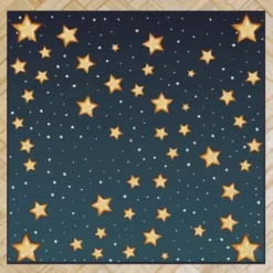 Deerlux 6 Ft. Social Distancing Colorful Kids Classroom Seating Area Rug, Starry Sky Design -Barbie Store GUEST 0bee9d7d a163 44eb b497 368275e12d35