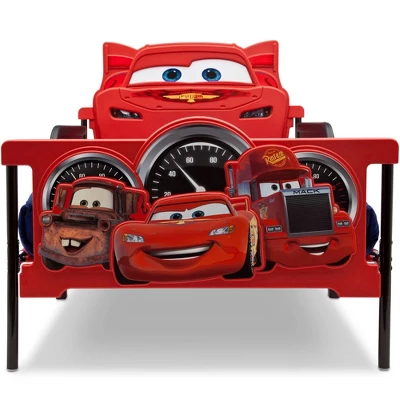 Twin Disney Pixar Cars Plastic 3D Bed - Delta Children 8 Twin Disney Pixar Cars Plastic 3D Bed - Delta Children - Image 6