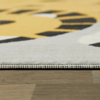 4'x6' Little Lion Kids' Rugs Yellow - Balta Rugs 5 4'x6' Little Lion Kids' Rugs Yellow - Balta Rugs - Image 3