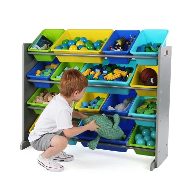 Kids' Super-Size Toy Organizer Elements Collection Gray - Humble Crew 6 Kids' Super-Size Toy Organizer Elements Collection Gray - Humble Crew - Image 4