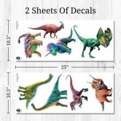 Dino Friends Wall Decor - Decalcomania -Barbie Store GUEST 11bd7dce cd98 4bdc 8a74 84bd34e220f2