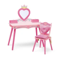 Princess Vanity Table And Chair Set - WildKin -Barbie Store GUEST 12ef36f3 9441 4661 a3ac 50ed5920c42c