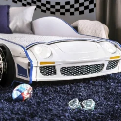 Twin Quessa Police Car Bed With Led Headlight Chair Black/White - HOMES: Inside + Out 16 Twin Quessa Police Car Bed With Led Headlight Chair Black/White - HOMES: Inside + Out -Barbie Store GUEST 144bc804 50ea 4974 abd1 b18b8a10050a