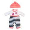 Miniland Educational Doll Clothes, Fits 12-5/8" Dolls, Cold Weather Salmon Pajamas -Barbie Store GUEST 1543ef24 53d7 4af5 99d5 2765c903e360