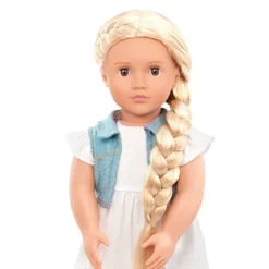 Our Generation Phoebe With Hair Clips & Styling Book 18" Hair Grow Doll -Barbie Store GUEST 16590b77 6c22 4a72 aed4 d14a1535da46