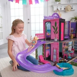 KidKraft 2-in-1 Wooden Hotel & Waterslide Dollhouse -Barbie Store GUEST 16c2603e e7f8 4c7f abef d07ab38f04ad