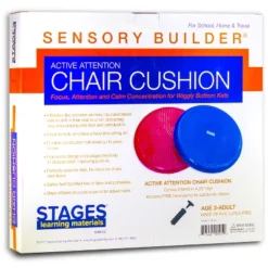 Stages Learning Materials Sensory Builder Active Attention Chair Cushion, Red 6 Stages Learning Materials Sensory Builder Active Attention Chair Cushion, Red -Barbie Store GUEST 16d30001 5919 4574 8692 9e5a9b13a99a