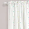 42"x84" Kids' Rainbow Tufted Dot Single Window Curtain Panel - Lush Décor -Barbie Store GUEST 181d0059 be39 4d12 bf3c 1be110b54e74