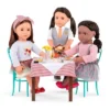 Our Generation Dining Table & Chairs Furniture Set With Play Food For 18" Dolls - Pizza With You 2 Our Generation Dining Table & Chairs Furniture Set With Play Food For 18" Dolls - Pizza With You -Barbie Store GUEST 19465c61 eb61 4c87 95c3 fe36c708a29b