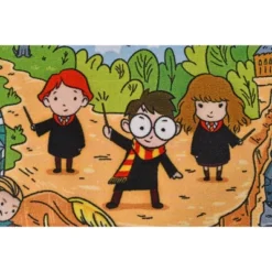 KC CUBS | Harry Potter Wizarding World Boy & Girl Kids Adventure Activity Educational Learning & Game Nursery Bedroom Classroom Rug -Barbie Store GUEST 1a519e85 fcfa 4112 b288 4c9325d6829c