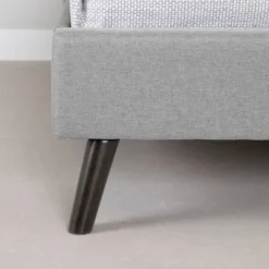 Dylane Upholstered Platform Bed And Headboard Pale Soft - South Shore -Barbie Store GUEST 1ad4aa4e 1971 431d b441 5c4a93f91fbb