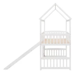 Twin Size Loft House Bed With Slide-ModernLuxe -Barbie Store GUEST 1c31e63d af4c 427f 94ac 5748dc0fbaa9