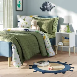 Modern Open Kids' Nightstand White - Pillowfortā¢