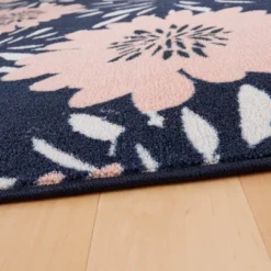 Flower Burst Rug Navy - Mohawk -Barbie Store GUEST 1db4e796 e956 422a aff4 4a433586392e