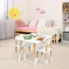 Costway Kids Wooden Table & 2 Chairs Set Children Activity Table Set -Barbie Store GUEST 1dc06c77 3ed0 46f8 9f5b 57f9d49ef619