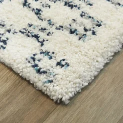 Mendieta Checkered Shag Kids' Rug - Balta Rugs