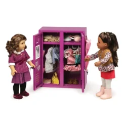 School Style Double Doll Locker - Purple -Barbie Store GUEST 248a22c2 62e4 4d83 82fb a3c53551fedd