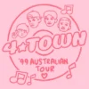 Girl's Turning Red 4*Town '99 Australian Tour Badge T-Shirt -Barbie Store GUEST 25cf09ec f5dd 465b b68f 5a48ed80357c