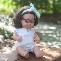 Miniland 15" Girl Doll With Down Syndrome And Glasses With Outfit -Barbie Store GUEST 269dea87 76dd 4d05 895e 19d7ed3f7811