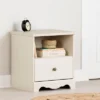 Lyara 1 Drawer Nightstand White Wash - South Shore 2 Lyara 1 Drawer Nightstand White Wash - South Shore -Barbie Store GUEST 272b92c1 f8c5 428a ba62 aef5d5d033ff