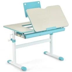 Costway Height-Adjustable Kids Desk Children Study Table With Tilt Desktop & Book Stand Blue/Pink 19 Costway Height-Adjustable Kids Desk Children Study Table With Tilt Desktop & Book Stand Blue/Pink -Barbie Store GUEST 2813d16a 4eda 49c7 806a 7fd455cd831e