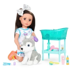 Glitter Girls Pet Grooming & 6" Dog Plush Husky Accessory Playset For 14" Dolls 10 Glitter Girls Pet Grooming & 6" Dog Plush Husky Accessory Playset For 14" Dolls -Barbie Store GUEST 2939ade7 c75c 42ba 97e6 49fc7208f5fc