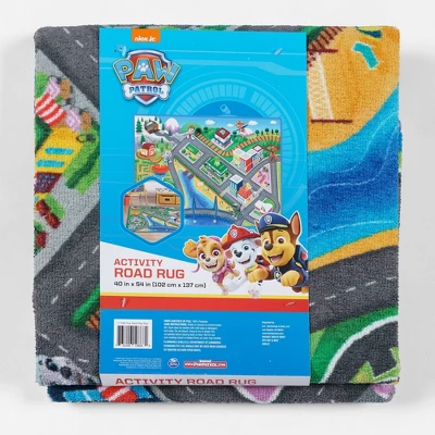 40" X 54" PAW Patrol Activity Road Rug 5 40" X 54" PAW Patrol Activity Road Rug - Image 3