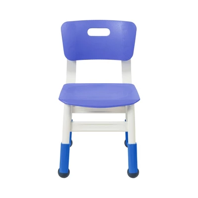 ECR4Kids Resin Classroom Chairs, Indoor Kids Seating With Adjustable Seat Height (2-Pack) 4 ECR4Kids Resin Classroom Chairs, Indoor Kids Seating With Adjustable Seat Height (2-Pack) - Image 2