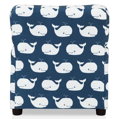 Nuea Whale Kids' Chair Navy - HOMES: Inside + Out 6 Nuea Whale Kids' Chair Navy - HOMES: Inside + Out - Image 4