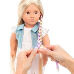 Our Generation Phoebe With Hair Clips & Styling Book 18" Hair Grow Doll -Barbie Store GUEST 29e83cff f4ba 4d13 b7be 287e0cbdd713