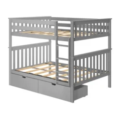 Max & Lily Full Over Full Bunk Bed With Storage Drawers -Barbie Store GUEST 2a2777a7 dd78 4ed5 bfe4 249eae7bbc90