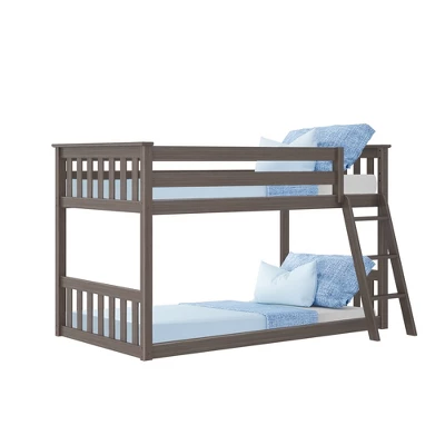Max & Lily Twin Over Twin Low Bunk Bed 9 Max & Lily Twin Over Twin Low Bunk Bed - Image 7