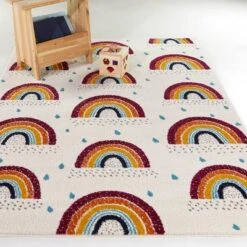 Mary Rainbow Kids' Rug Cream - Balta Rugs -Barbie Store GUEST 2a9d3062 3654 47fe a1c1 39a65f5aeed2