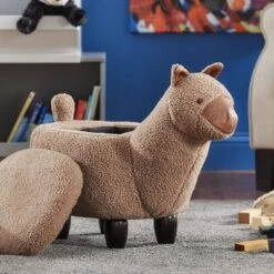 Anders Llama Storage Ottoman Brown - Inspire Q -Barbie Store GUEST 2ac05970 0f2a 4f58 b26a 8391bc674353