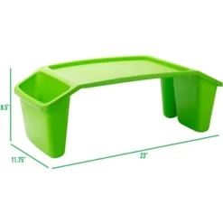 Mind Reader Kids’ Lap Desk, Freestanding Portable Table With Side Pockets, Plastic, Green, 2-Pack -Barbie Store GUEST 2bd709ca e4a5 4903 b9d1 d28d1b25fa1e