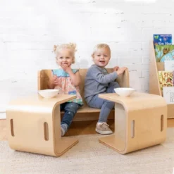 ECR4Kids Premium Bentwood Multipurpose Table And Chair Set, Kids Furniture, Natural, 3-Piece 12 ECR4Kids Premium Bentwood Multipurpose Table And Chair Set, Kids Furniture, Natural, 3-Piece -Barbie Store GUEST 2cb05053 673c 4b72 a380 90de60ecc2a6