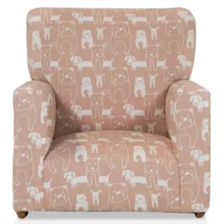 Tonai Animal Print Kids' Rocking Chair Pink - HOMES: Inside + Out 11 Tonai Animal Print Kids' Rocking Chair Pink - HOMES: Inside + Out -Barbie Store GUEST 2fc8e351 2f7b 4b1f 9d93 0721769ce03f