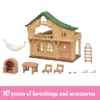 Calico Critters Lakeside Lodge Gift Set, Dollhouse Playset With Figure And Furniture 2 Calico Critters Lakeside Lodge Gift Set, Dollhouse Playset With Figure And Furniture -Barbie Store GUEST 3046f3ca 10b3 4378 a4ef 02f13d11be21
