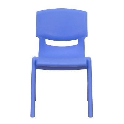Flash Furniture 4 Pack Plastic Stackable School Chair With 12'' Seat Height 10 Flash Furniture 4 Pack Plastic Stackable School Chair With 12'' Seat Height - Image 8