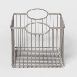 Wire Stackable Kids' Storage Basket Gray - Pillowfort™ -Barbie Store GUEST 31e4c075 94a5 4911 9f31 bffc15647574